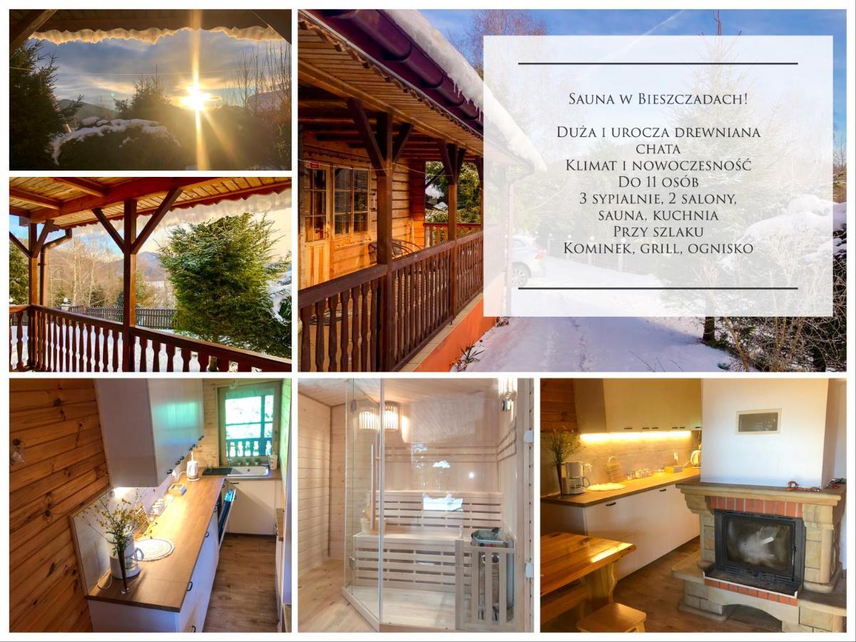 בוקובייץ Urocza Chata Z Sauna W Bieszczadzkim Parku Krajobrazowym מראה חיצוני תמונה