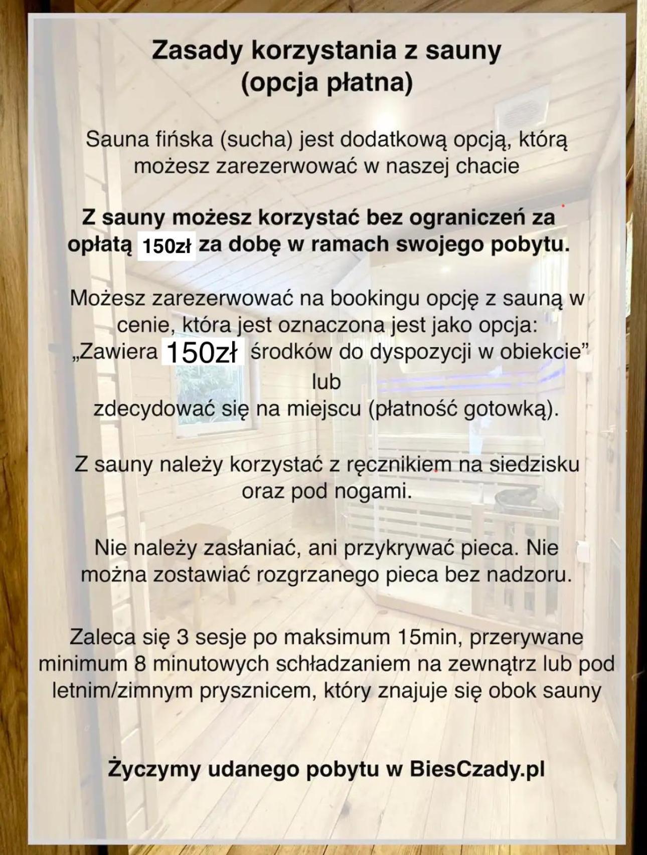 בוקובייץ Urocza Chata Z Sauna W Bieszczadzkim Parku Krajobrazowym מראה חיצוני תמונה